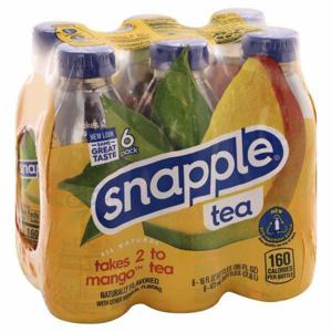 Snapple Tea, Takes 2 to Mango, 6 Pack