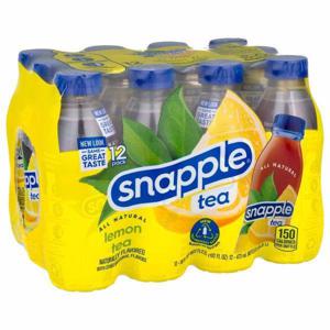 Snapple Tea, Lemon, 12 Pack