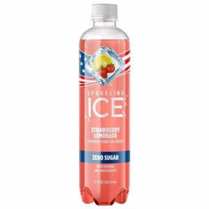 Sparkling Ice Sparkling Water, Zero Sugar, Strawberry Lemonade Flavored