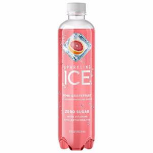 Sparkling Ice Sparkling Water, Zero Sugar, Pink Grapefruit