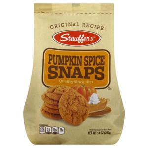 Stauffer's Snaps, Pumpkin Spice, Original Recipe