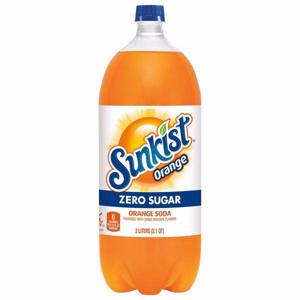 Sunkist Soda, Zero Sugar, Orange