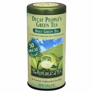 The Republic of Tea Green Tea, People's, Daily, Decaf, Bags