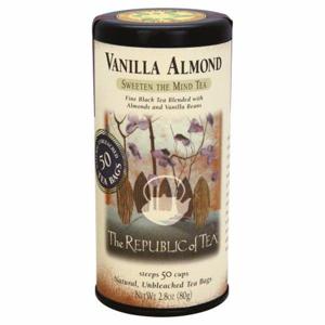 The Republic of Tea Black Tea, Vanilla Almond, Tea Bags