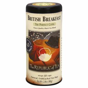 The Republic of Tea Black Tea, British Breakfast, Bags