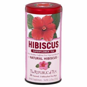 The Republic of Tea Superflower Tea, Natural Hibiscus, Bags