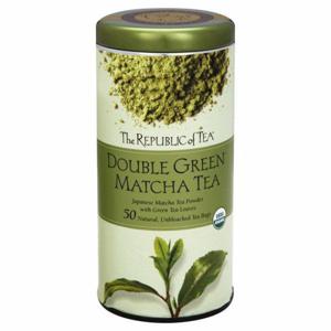 The Republic of Tea Matcha Tea, Double Green, Bags