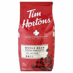 Tim Hortons Coffee, Whole Bean, Medium Roast, Original Blend