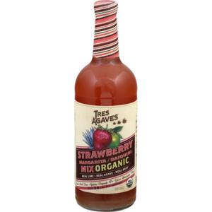 TRES AGAVES Margarita Mix, Organic, Strawberry