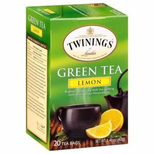 Twinings Green Tea, Lemon, Bags