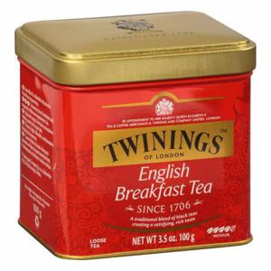 Twinings Black Tea, English Breakfast, Medium, Loose