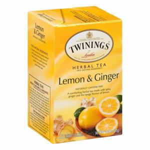 Twinings Herbal Tea, Lemon & Ginger, Tea Bags