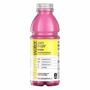 Vitaminwater Water Beverage, Zero Sugar, Nutrient Enhanced, Strawberry Lemonade, Shine