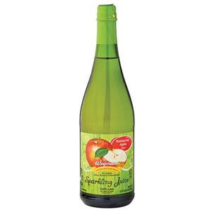 Wegmans 100% Sparkling Juice, Honeycrisp Apple Flavor