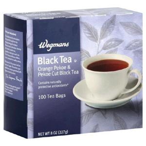 Wegmans Black Tea Bags