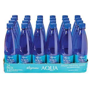 Wegmans Aqua Water, Mineral, Italian Sparkling, FAMILY PACK