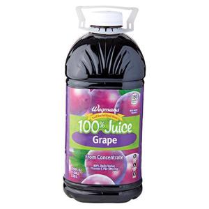 Wegmans 100% Juice, Grape