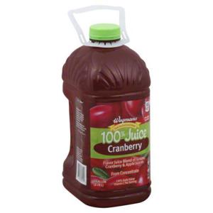 Wegmans 100% Juice, Cranberry