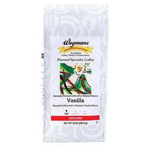 Wegmans Coffee, Specialty, Ground, Vanilla