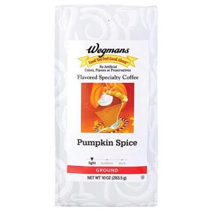 Wegmans Coffee, Specialty, Ground, Pumpkin Pie