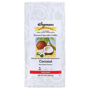 Wegmans Coffee, Specialty, Ground, Coconut