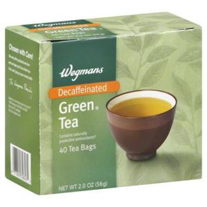 Wegmans Decaffeinated Green Tea Bags