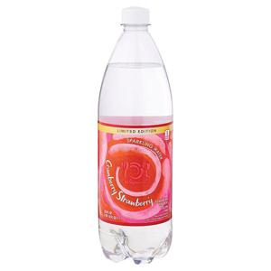 Wegmans Cranberry Strawberry Sparkling Water