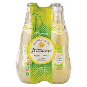 Wegmans Frizzante Sicilian Lemon European Soda