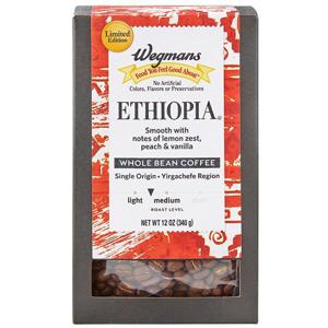 Wegmans Ethiopia Whole Bean Coffee, Limited Edition