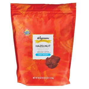 Wegmans Hazelnut Ground Coffee, FAMILY PACK