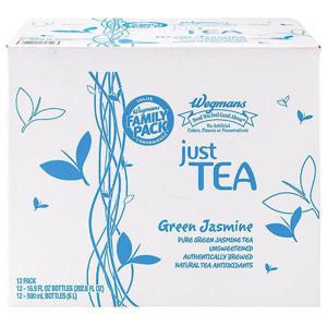 Wegmans Just Tea Tea, Green Jasmine, 12 Pack, FAMILY PACK