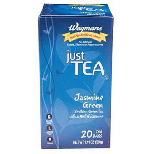 Wegmans Just Tea Jasmine Green Tea Bags