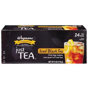 Wegmans Just Tea Iced Black Tea Bags