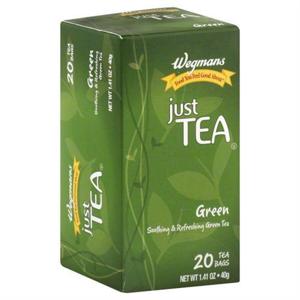 Wegmans Just Tea Green Tea Bags