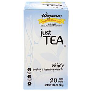 Wegmans Just Tea White Tea Bags