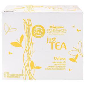 Wegmans Just Tea Tea, Oolong, 12 Pack, FAMILY PACK