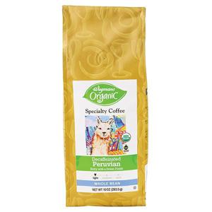 Wegmans Organic Coffee, Specialty, Whole Bean, Peruvian, Decaf