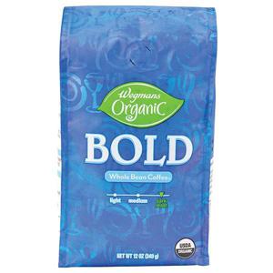 Wegmans Organic Bold Whole Bean Coffee