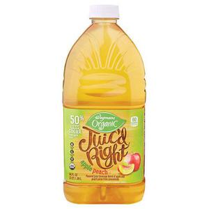 Wegmans Organic Apple Peach Juic'd Right