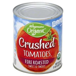 Wegmans Organic Fired Roasted Sweet & Smoky Crushed Tomatoes