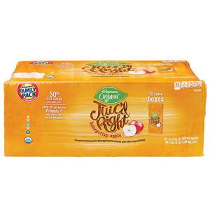 Wegmans Organic Juic'd Right, Honey Crisp Apple, Juice Boxes, 32 Pack