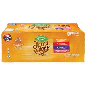 Wegmans Organic Juic'd Right, Variety Pack, Juice Boxes, 32 Pack