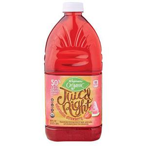 Wegmans Organic Watermelon Strawberry Juic'd Right