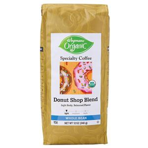 Wegmans Organic Specialty Donut Shop Blend Whole Bean Coffee