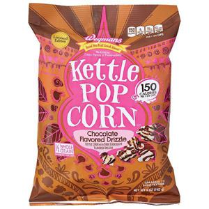 Wegmans Popcorn, Kettle Corn, Dark Chocolate Flavored Drizzled