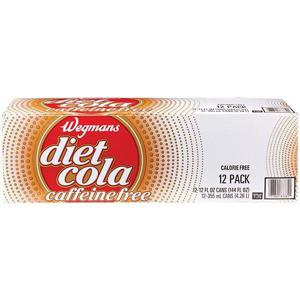 Wegmans Soda, Diet Cola, Caffeine Free