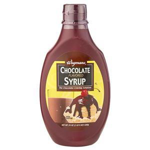 Wegmans Syrup, Chocolate Flavored