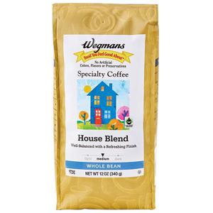 Wegmans Specialty Coffee, House Blend, Whole Bean