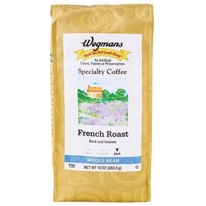 Wegmans Specialty Coffee, French Roast, Whole Bean