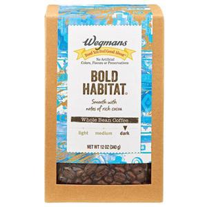 Wegmans Whole Bean Coffee, Bold Habitat